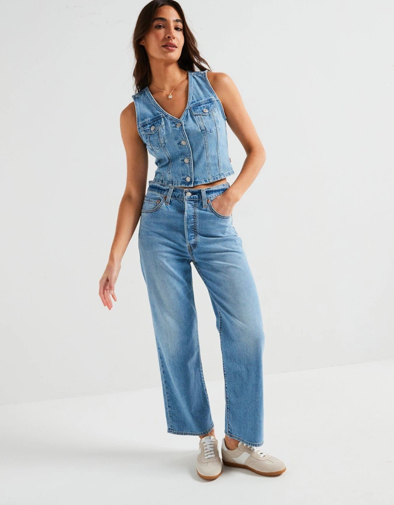 Bella Denim Corset - A8682-0010 I Will