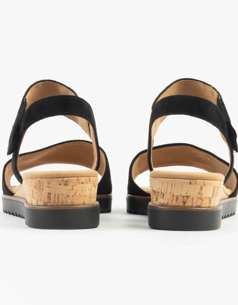 RAYNOR Womens Sandals Black
