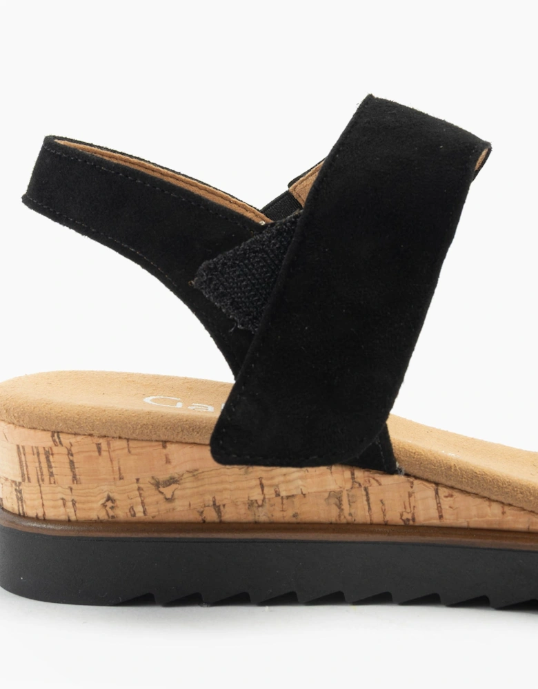 RAYNOR Womens Sandals Black