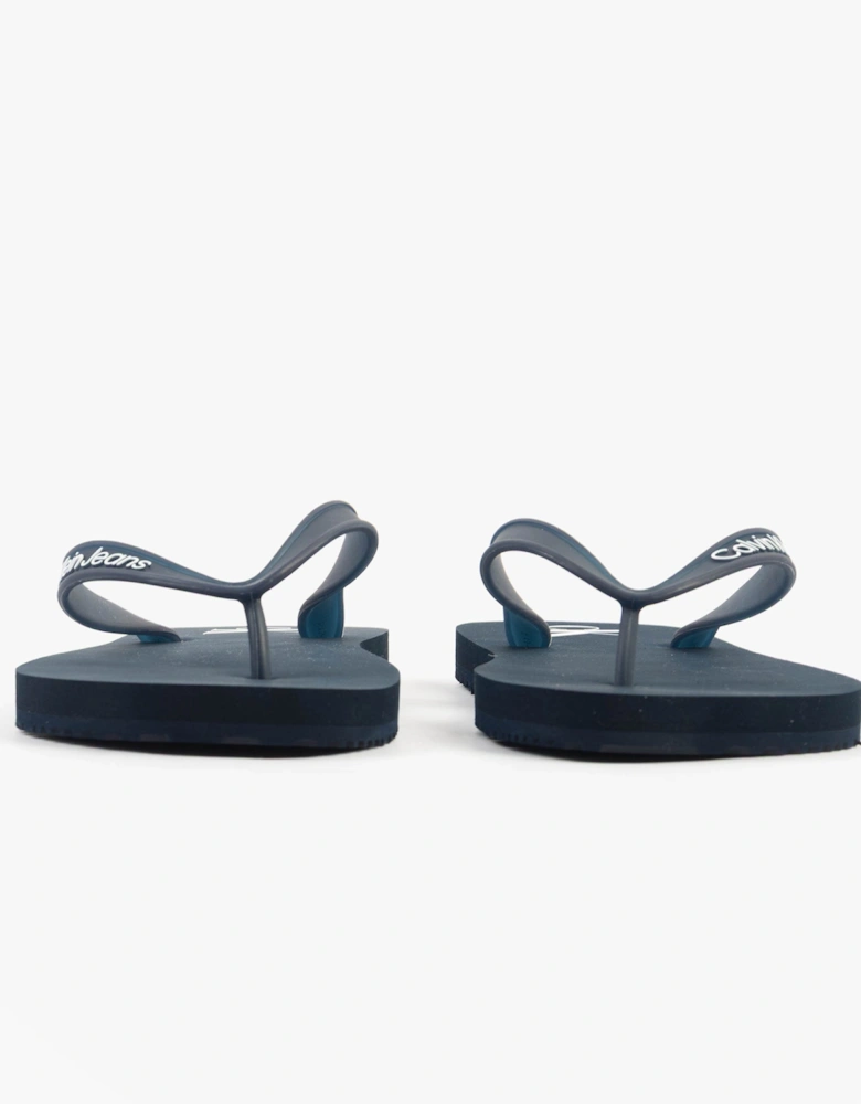 BEACH SANDAL TRANSPA Mens Sandals Calvin Navy/Bright White