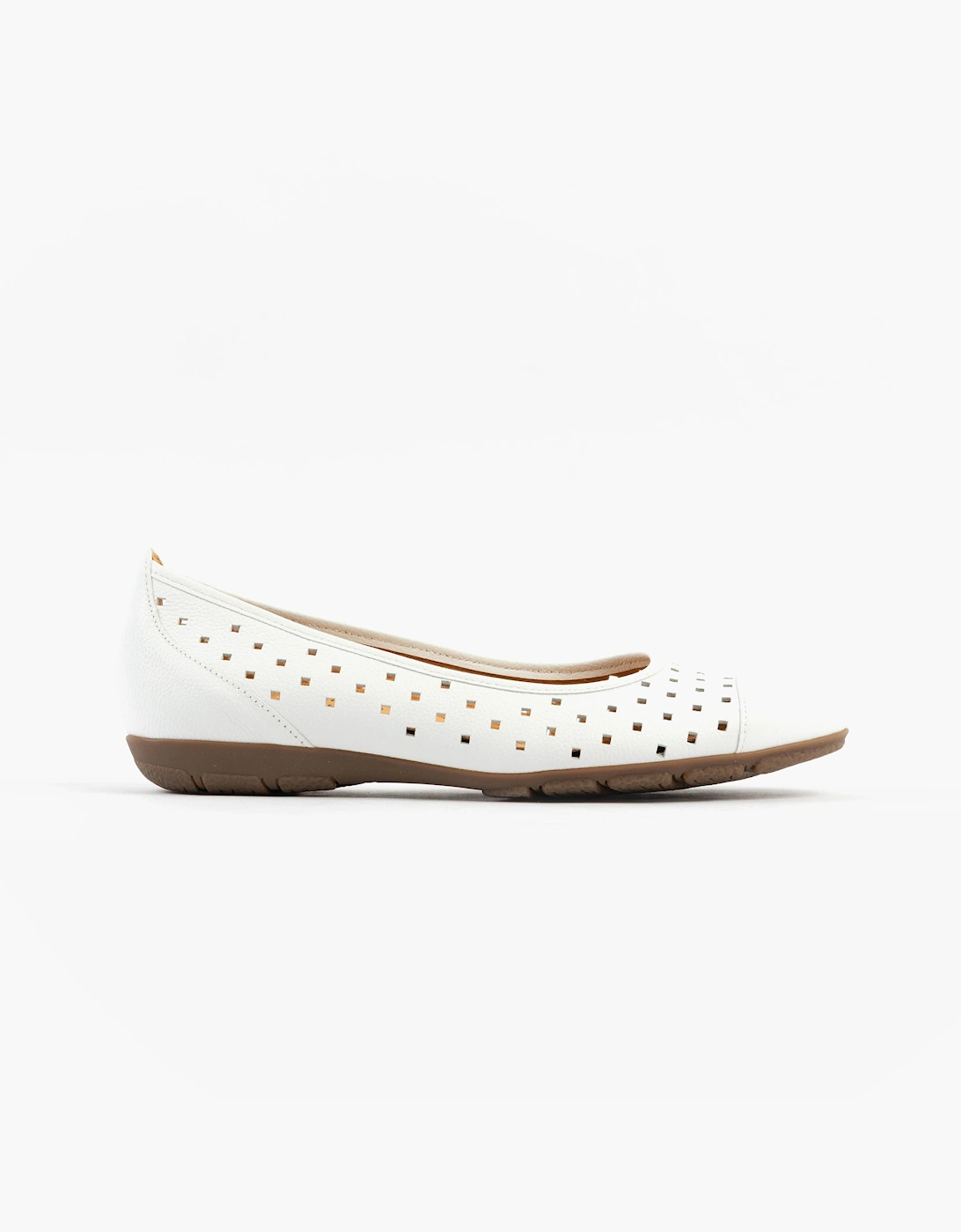 Gabor Gabor Women's RUFFLE Womens Shoes White