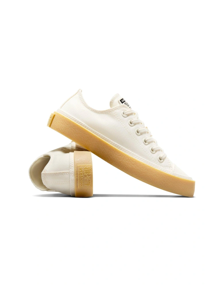 Womens Chuck Taylor All Star Ox Low Top Canvas - Ecru