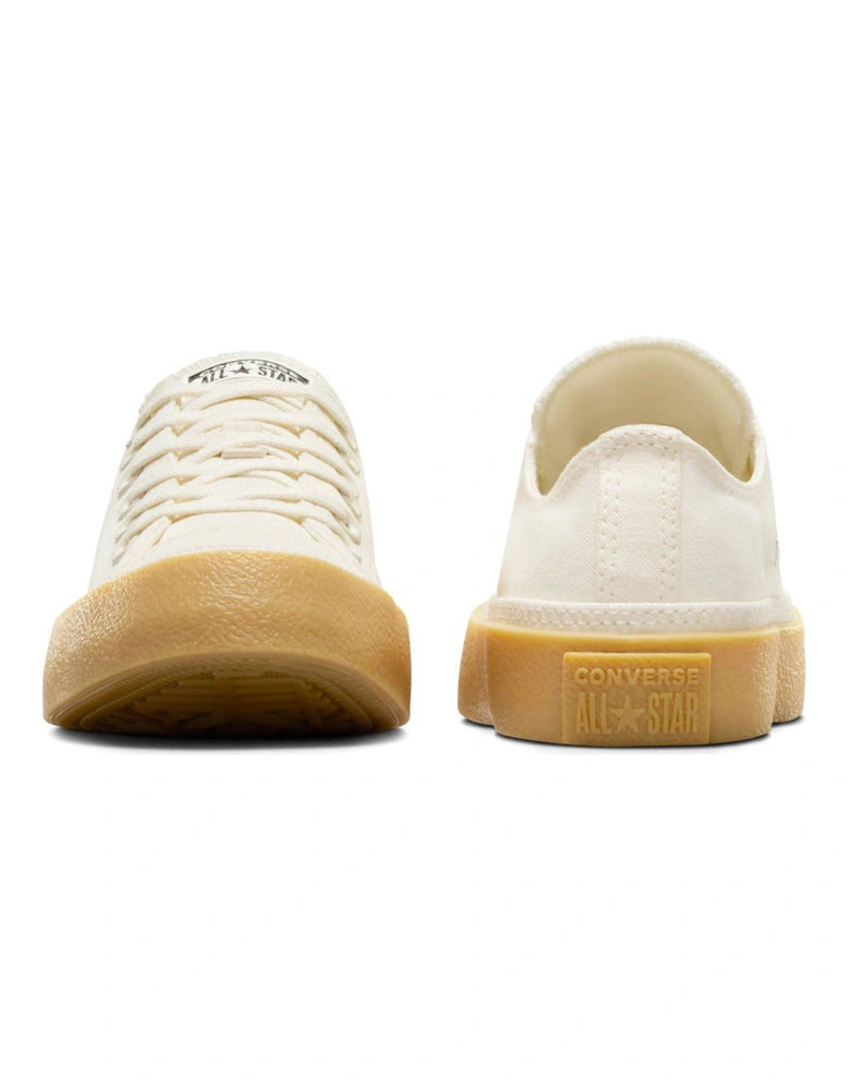 Womens Chuck Taylor All Star Ox Low Top Canvas - Ecru
