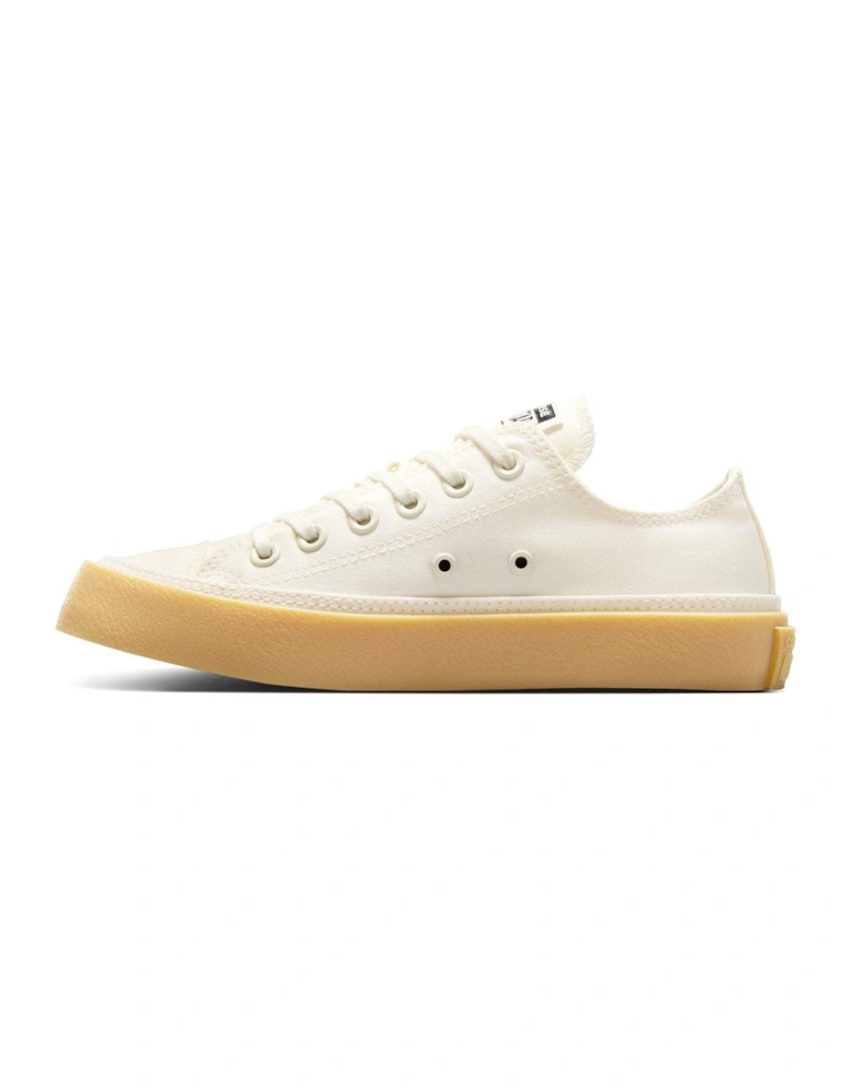 Womens Chuck Taylor All Star Ox Low Top Canvas - Ecru