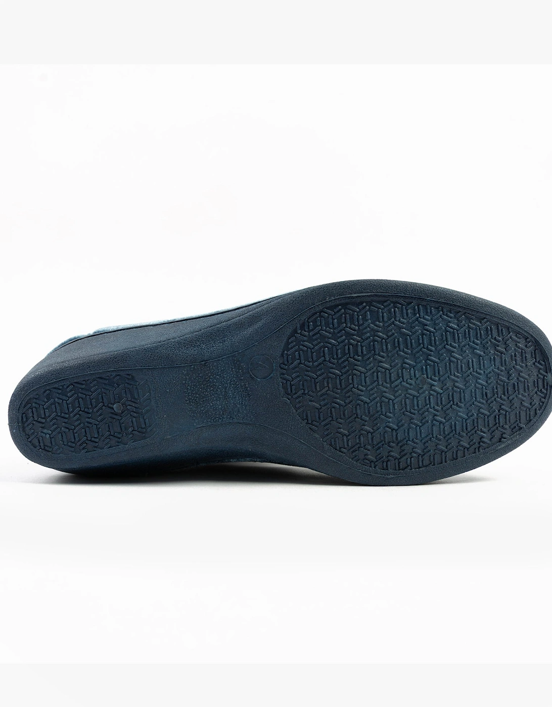 GINA Womens Full Gusset Slippers Blueberry