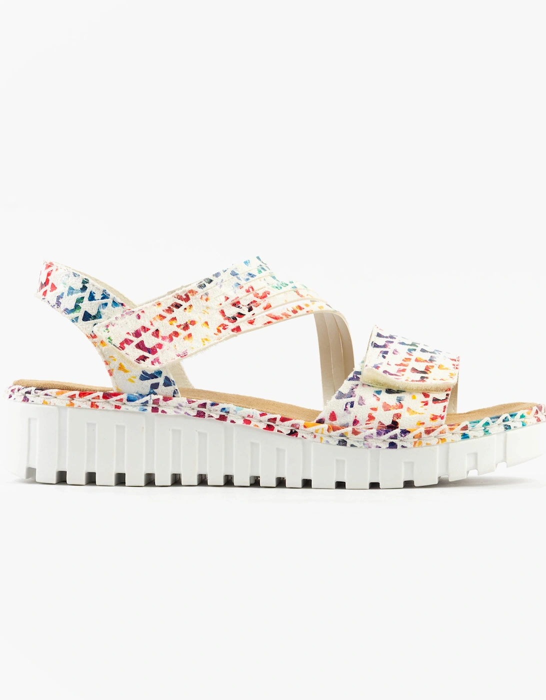 V1364-90 Womens Sandals Multi, 7 of 6