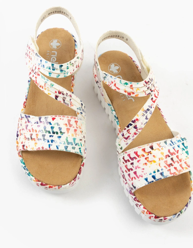 V1364-90 Womens Sandals Multi