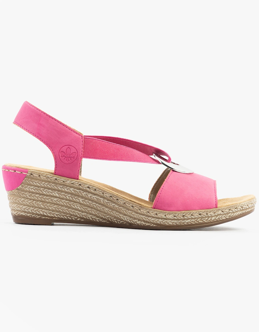 624H6-32 Womens Sandals Pink, 7 of 6