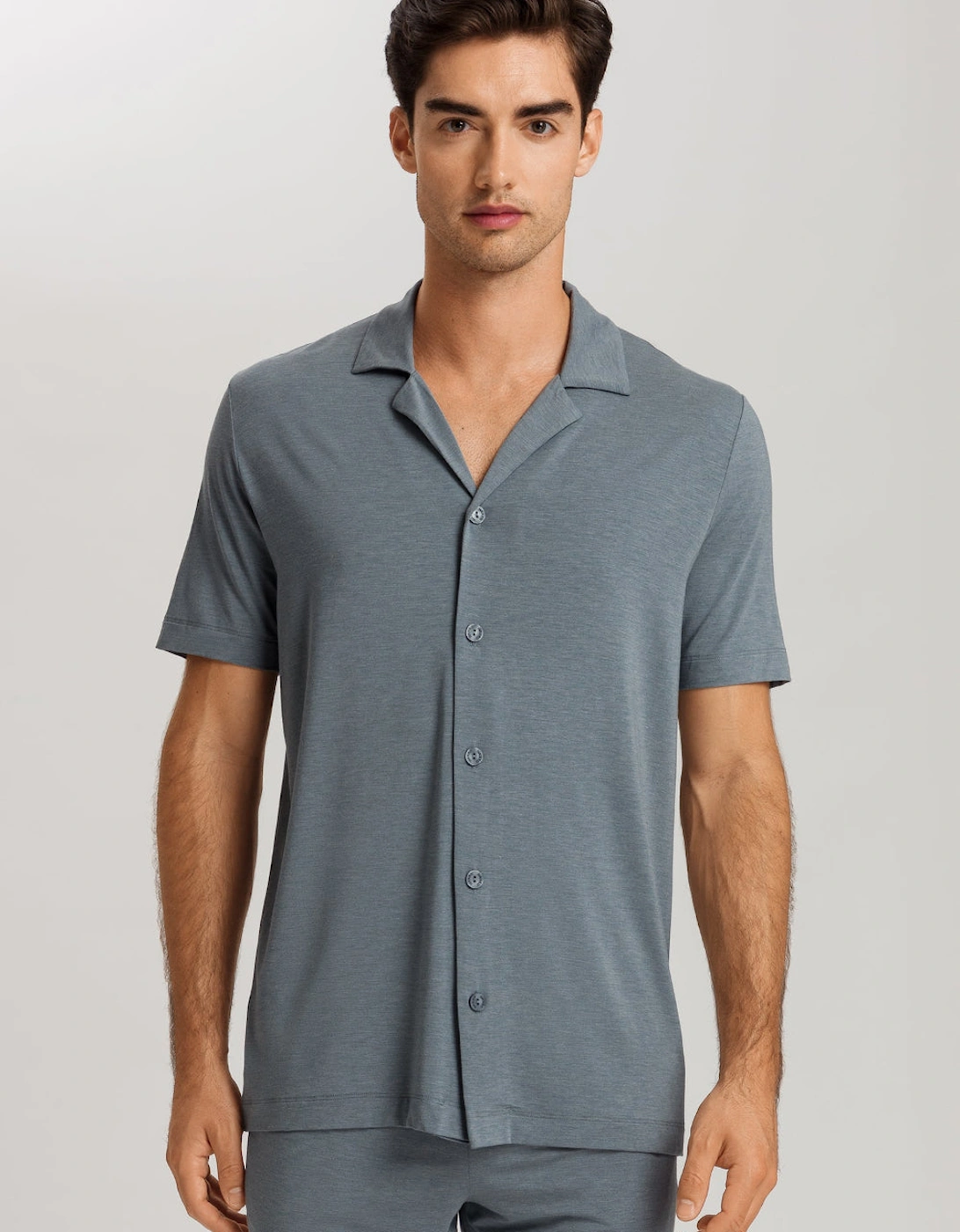 Casual Lounge Shirt, Ocean Melange