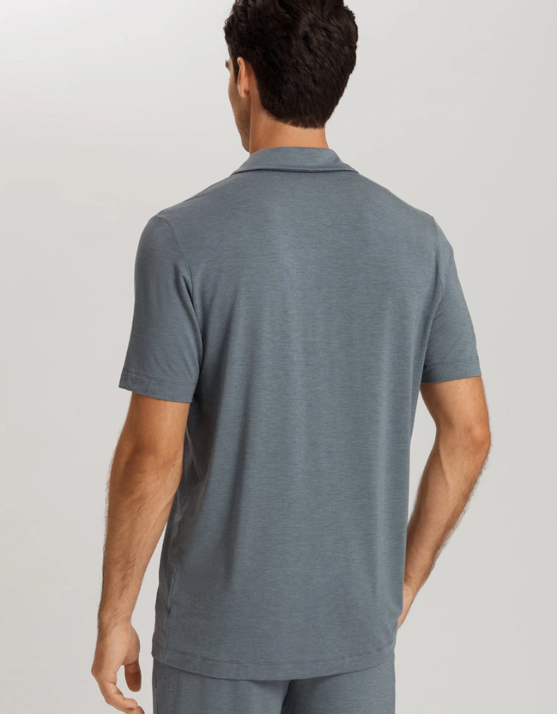 Casual Lounge Shirt, Ocean Melange