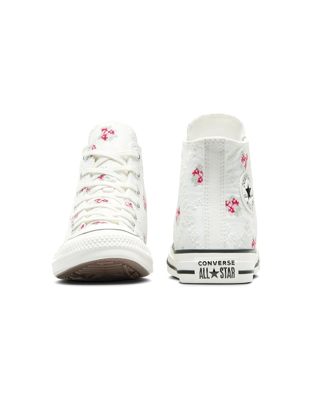 Kids Chuck Taylor All Star Canvas Hi Tops - White