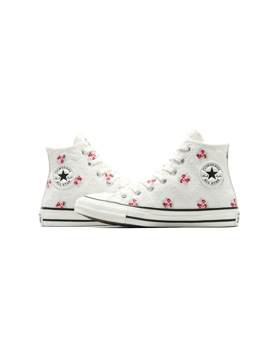 Kids Chuck Taylor All Star Canvas Hi Tops - White