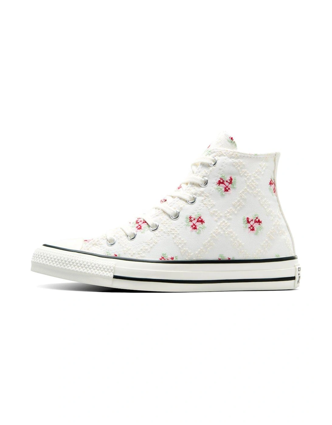 Kids Chuck Taylor All Star Canvas Hi Tops - White
