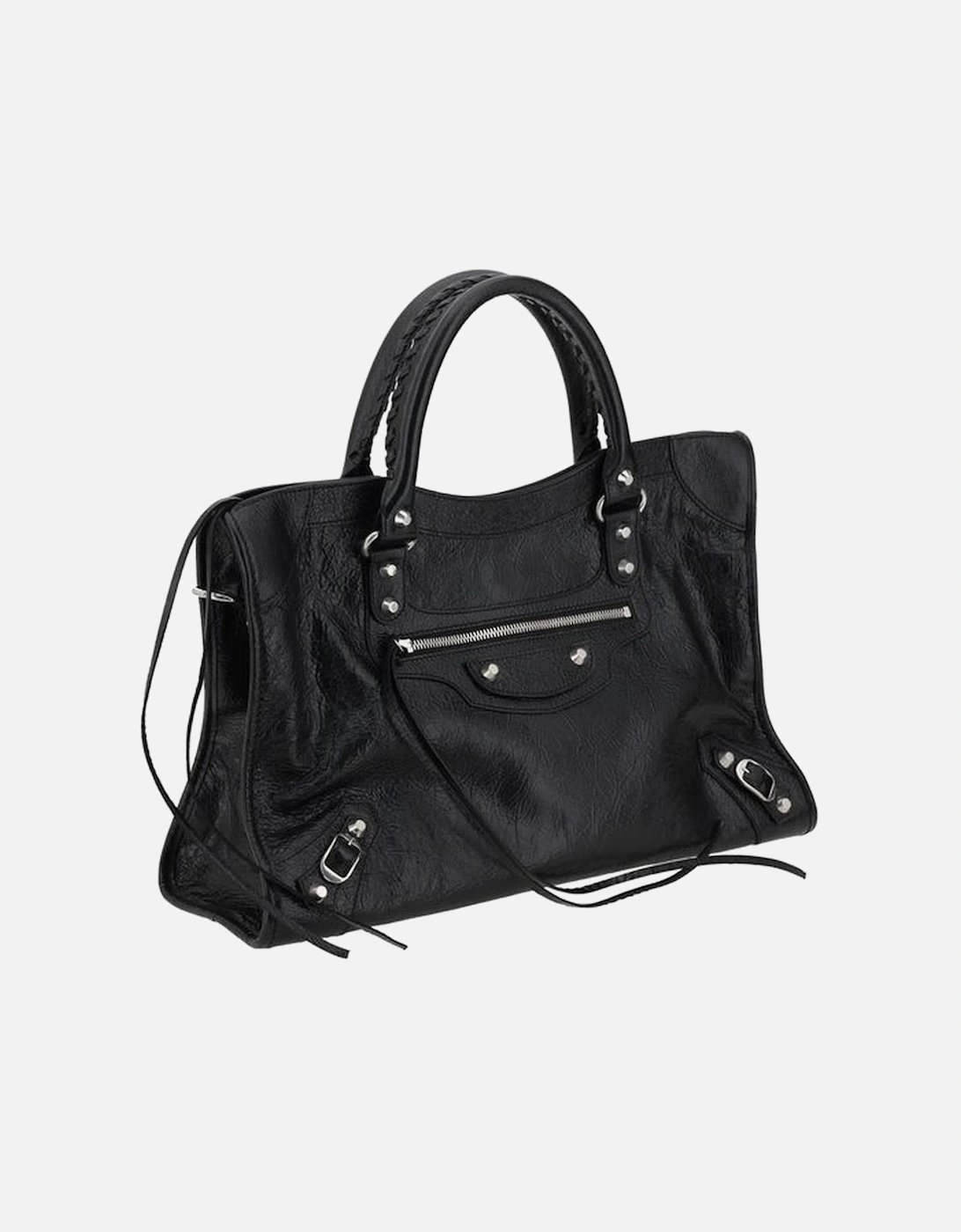 Le City Medium Lambskin Handbag Women - Black