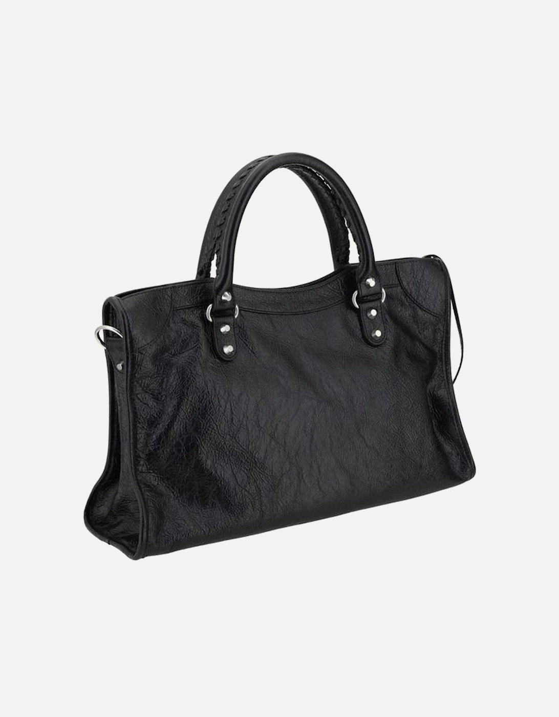 Le City Medium Lambskin Handbag Women - Black