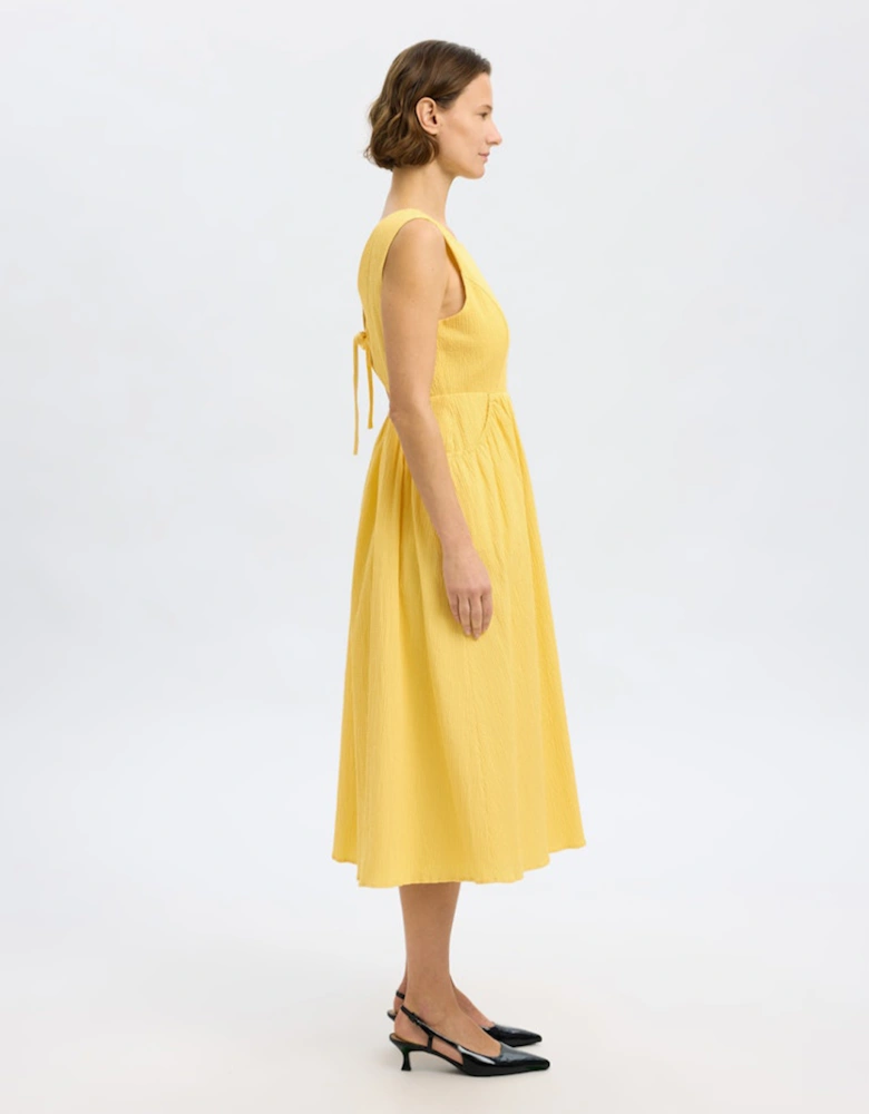 Femme Leonora Sleeveless Pocket Midi Dress Sundress