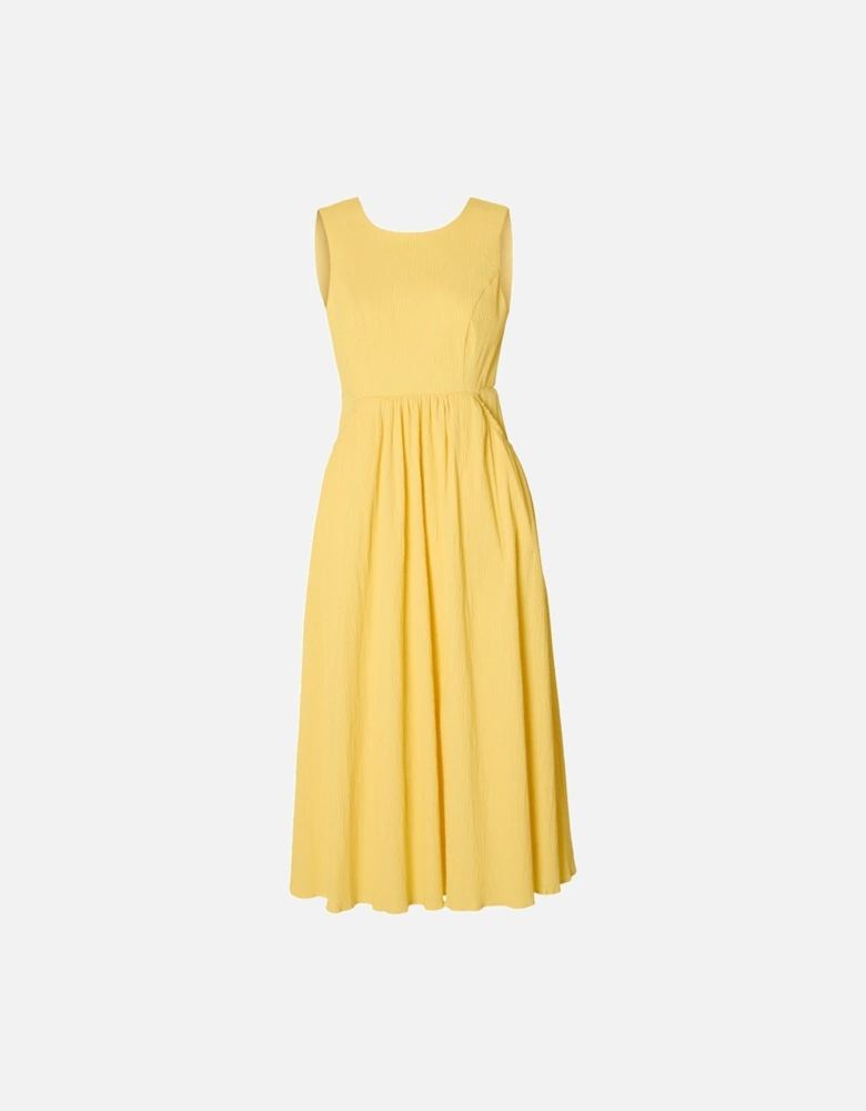 Femme Leonora Sleeveless Pocket Midi Dress Sundress
