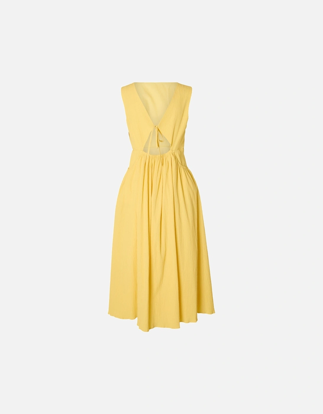 Femme Leonora Sleeveless Pocket Midi Dress Sundress