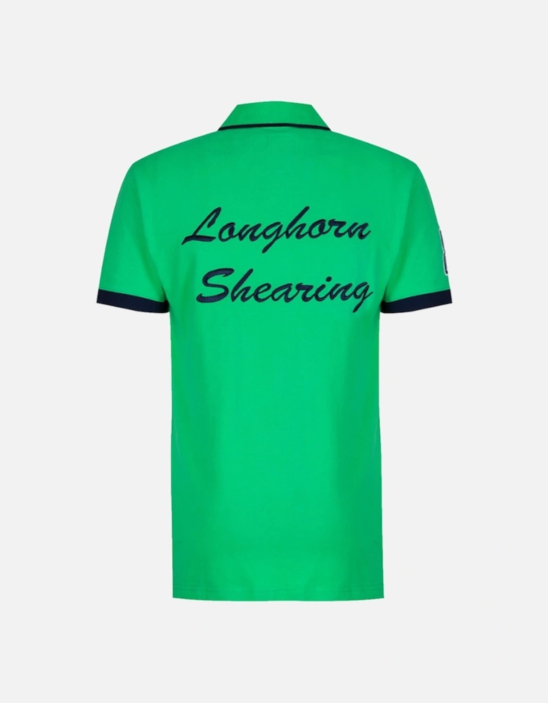Angus Polo Shirt Teal
