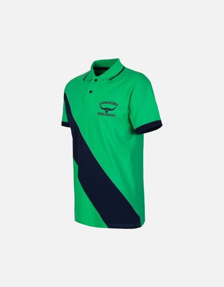 Angus Polo Shirt Teal