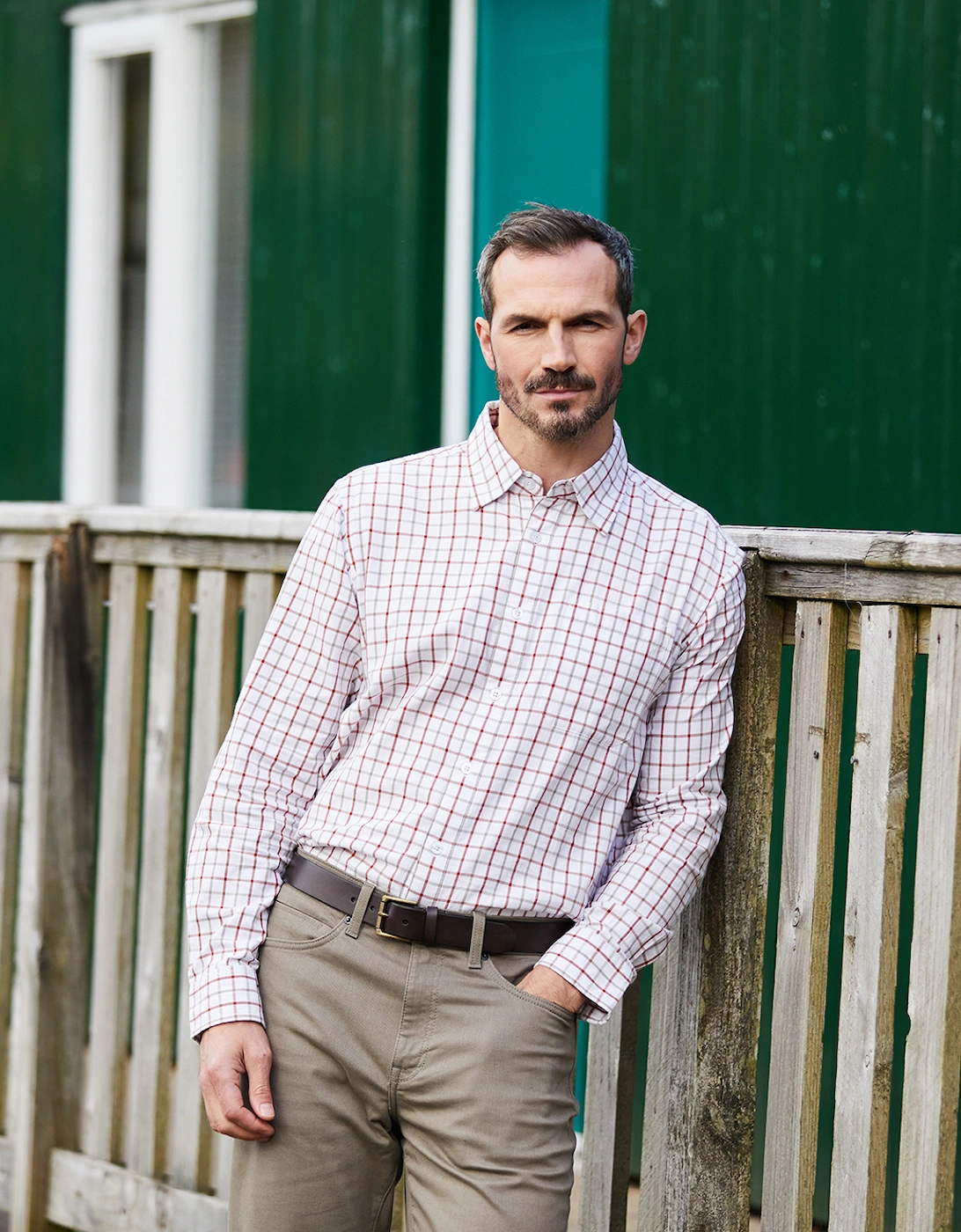 Men's Sedgebrook Shirt Russet/Roasted Cashew, 4 of 3