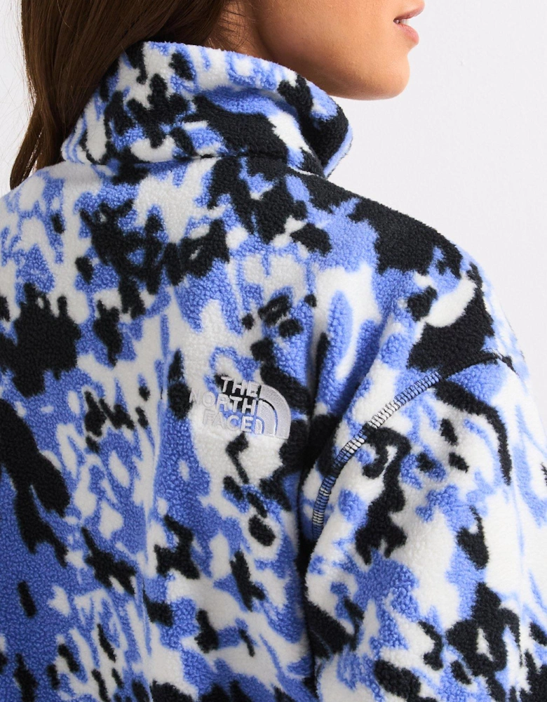 Women's TNF Fleeski 1/4 Zip Pullover - Dark Multi