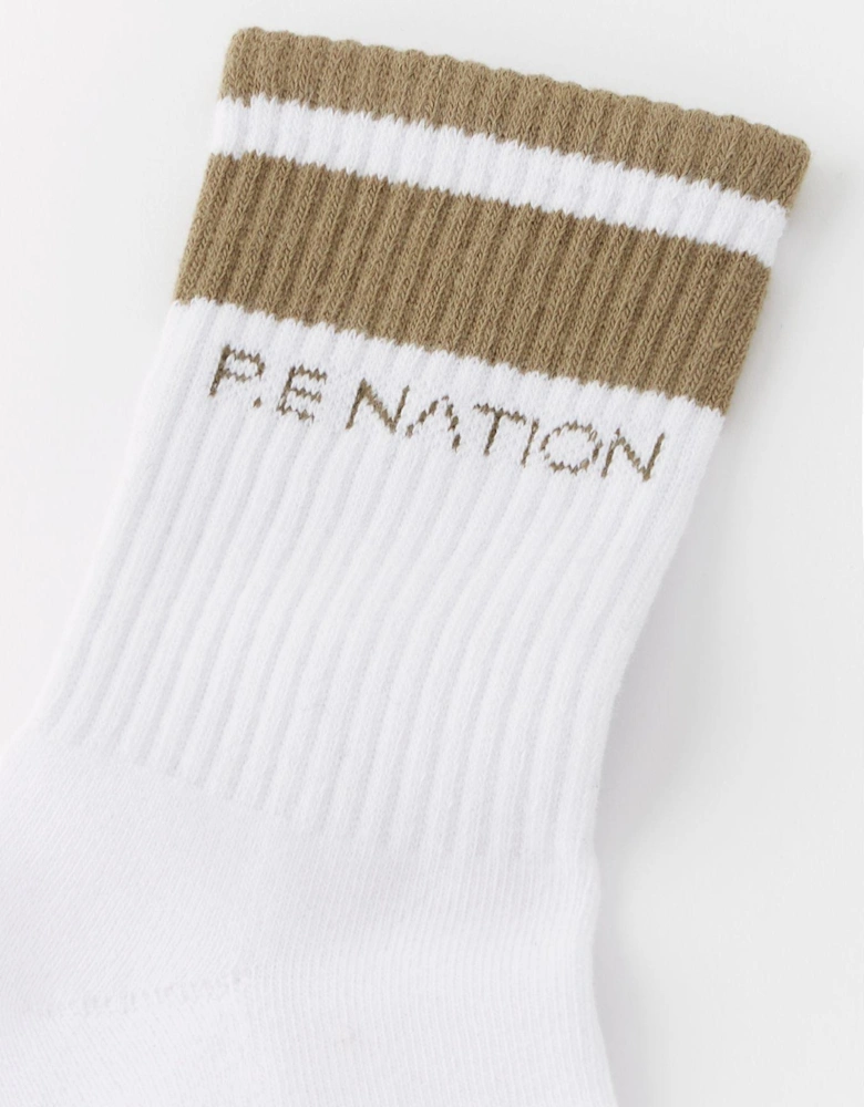 Womens Training Homage Sock - Khaki