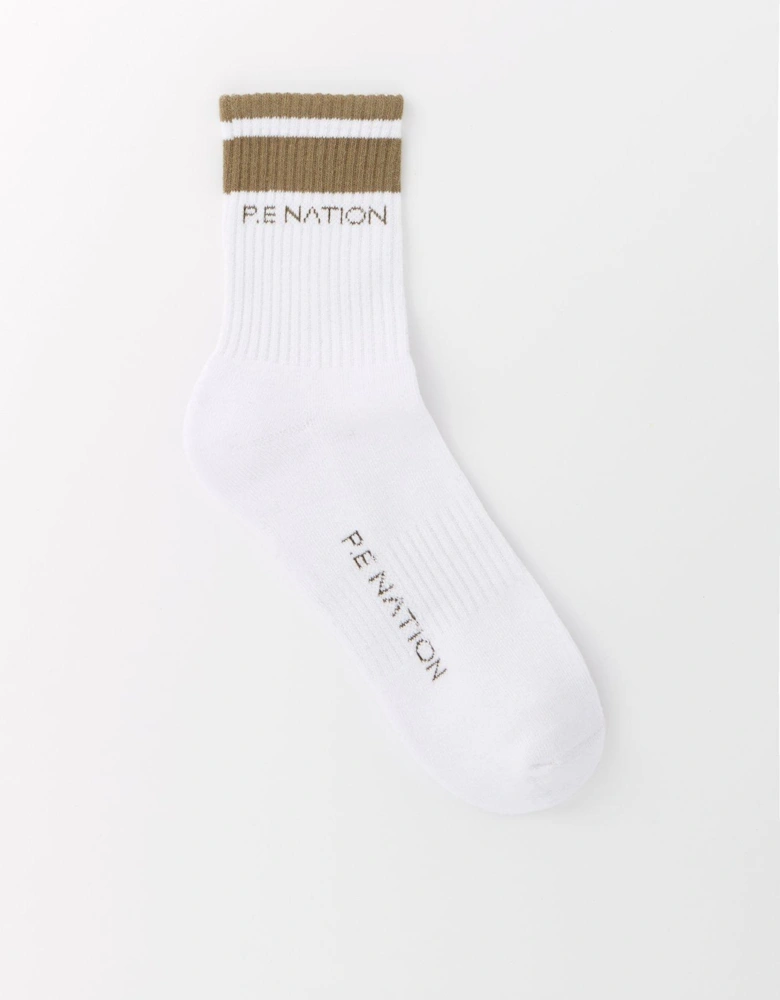 Womens Training Homage Sock - Khaki