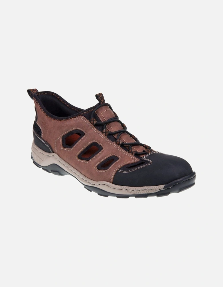 mens 08078-24 covered toe sandal in Tan