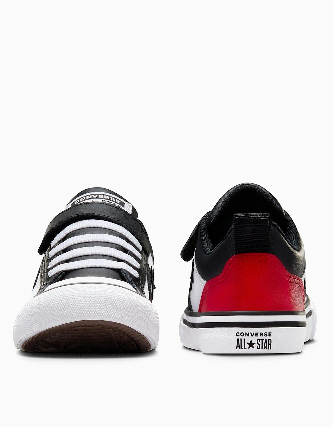 Kids Pro Blaze Strap Leather Ox - Black