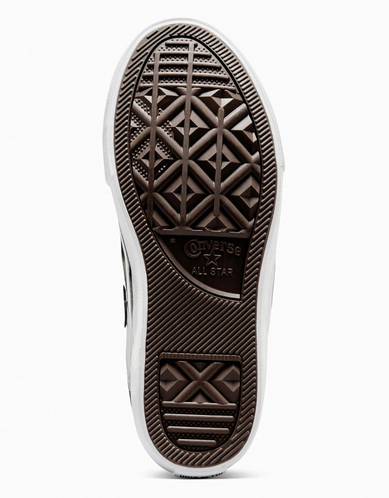Kids Pro Blaze Strap Leather Ox - Black
