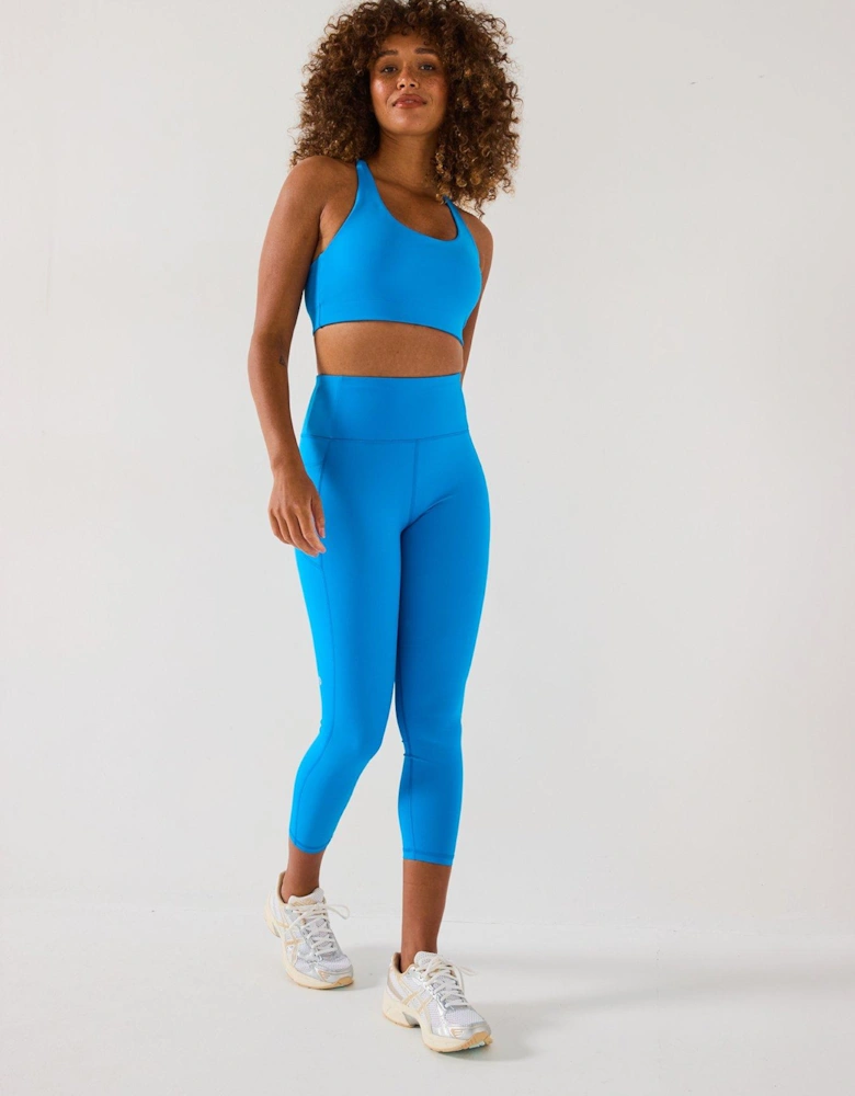 Womens Training Relentless Bra - Blue