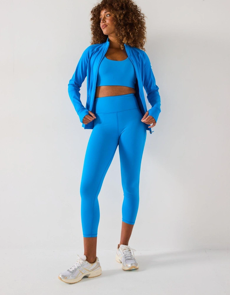 Womens Training Relentless Bra - Blue