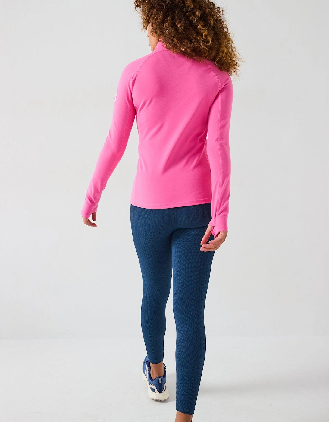 Womens Training Relentless 1/4 Zip - Pink