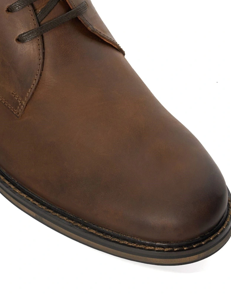 Dune Charleys Leather Men's Brown Boots