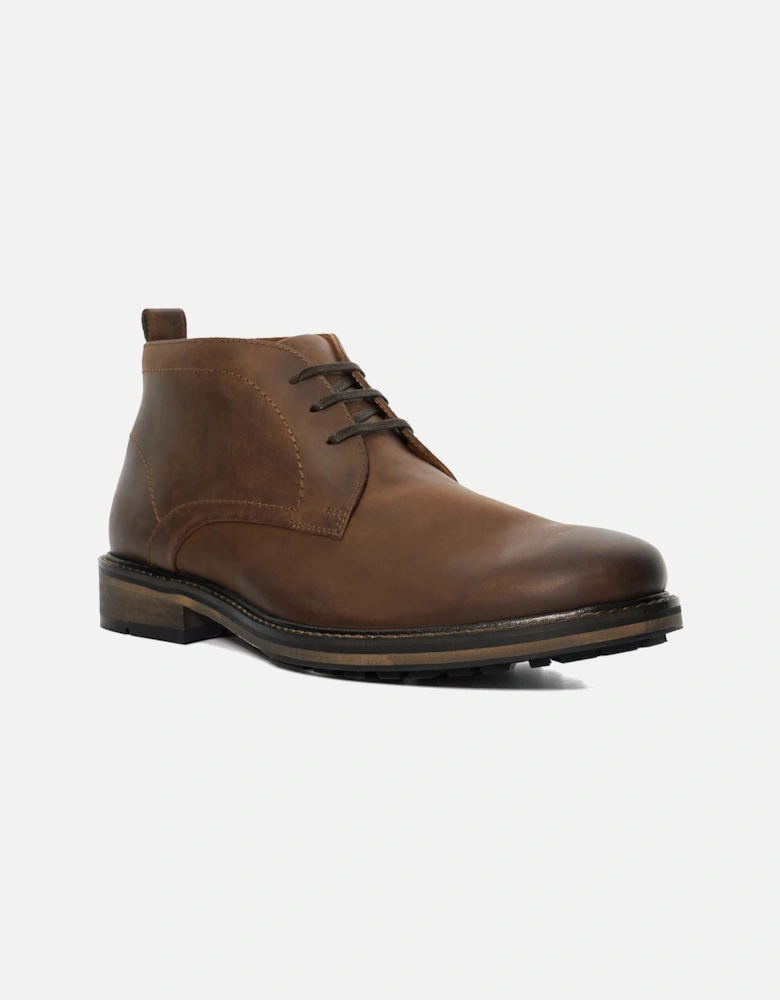 Dune Charleys Leather Men's Brown Boots