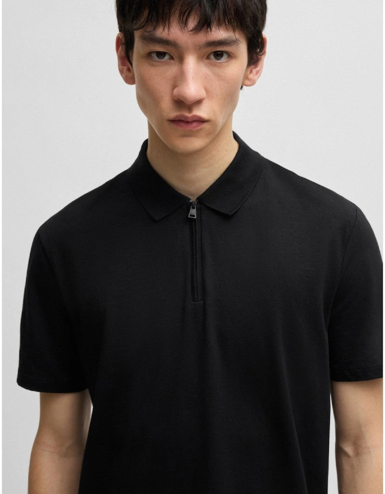 HUGO Dekok233 Polo Shirt 001 Black