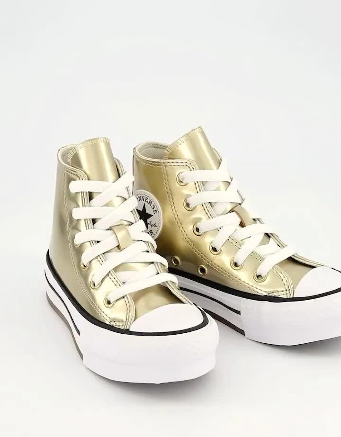 Kids Chuck Taylor All Star Eva Lift Synthetic Hi Tops - Beige