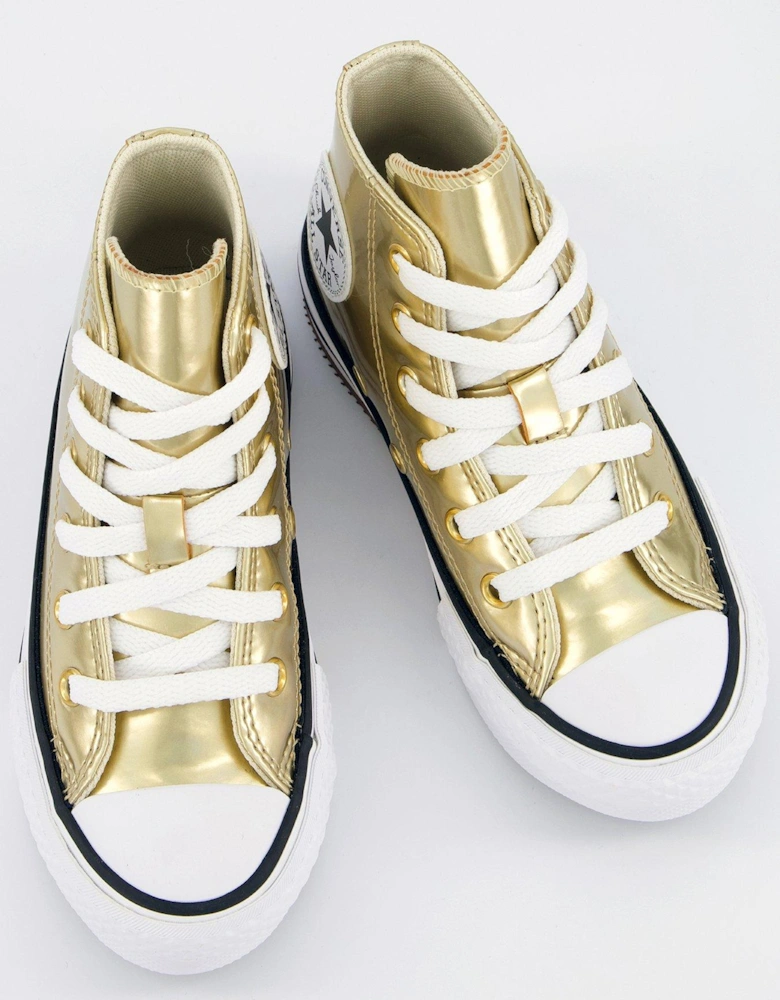 Kids Chuck Taylor All Star Eva Lift Synthetic Hi Tops - Beige