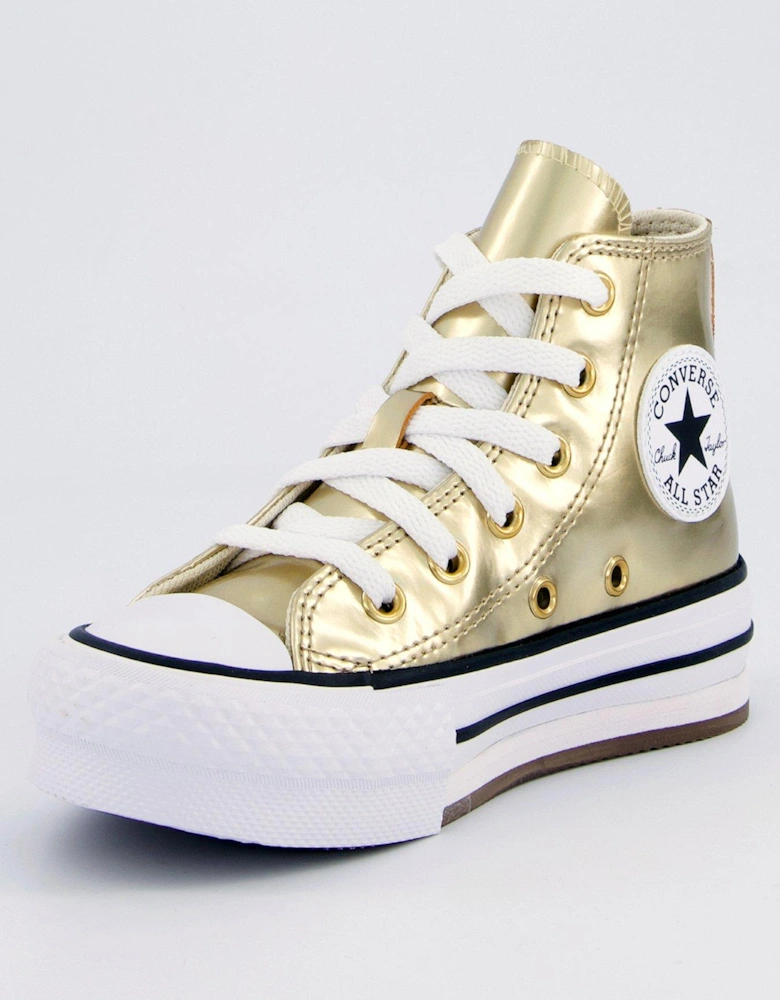 Kids Chuck Taylor All Star Eva Lift Synthetic Hi Tops - Beige
