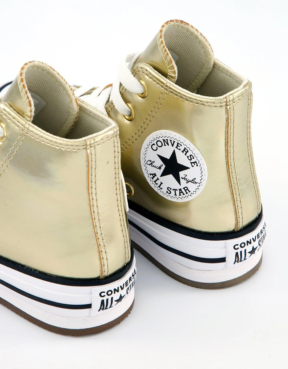 Kids Chuck Taylor All Star Eva Lift Synthetic Hi Tops - Beige