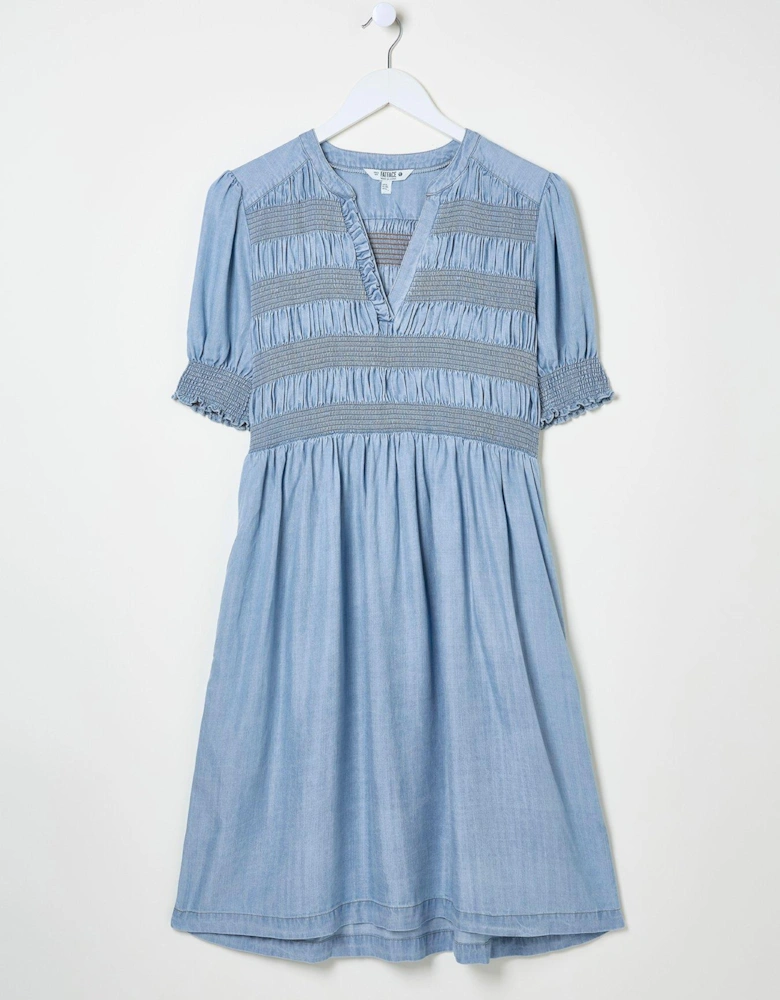 Juniper Denim Dress - Blue