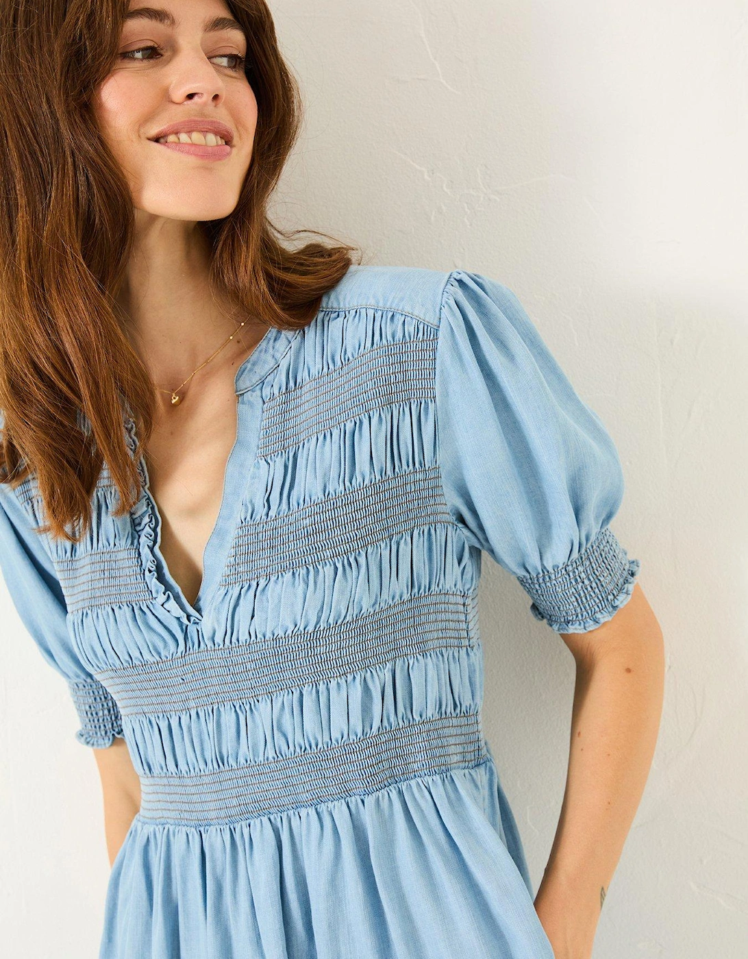Juniper Denim Dress - Blue