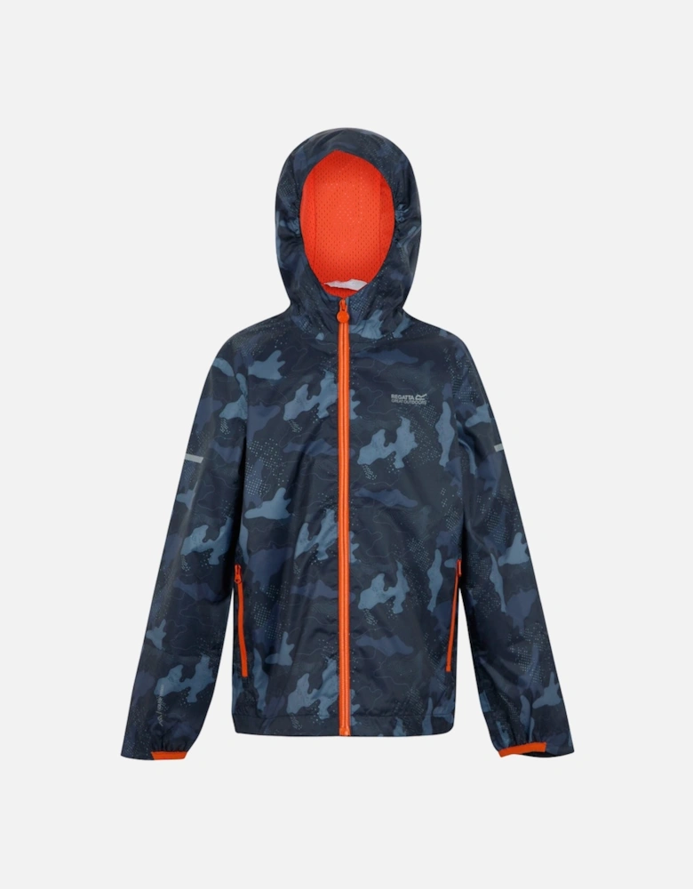Boys Printed Lever II Waterproof Breathable Jacket