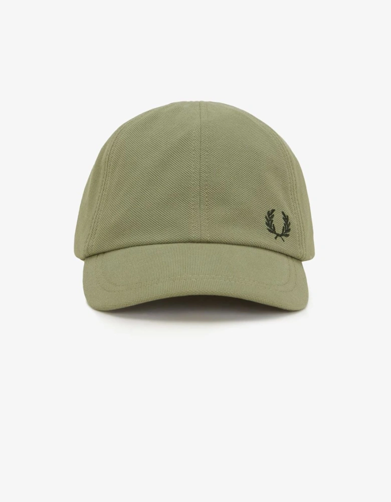 Pique Classic Cotton Mint/Night Green Caps