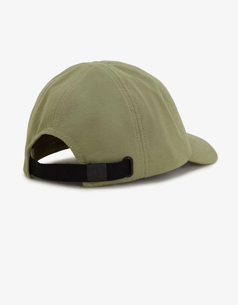 Pique Classic Cotton Mint/Night Green Caps