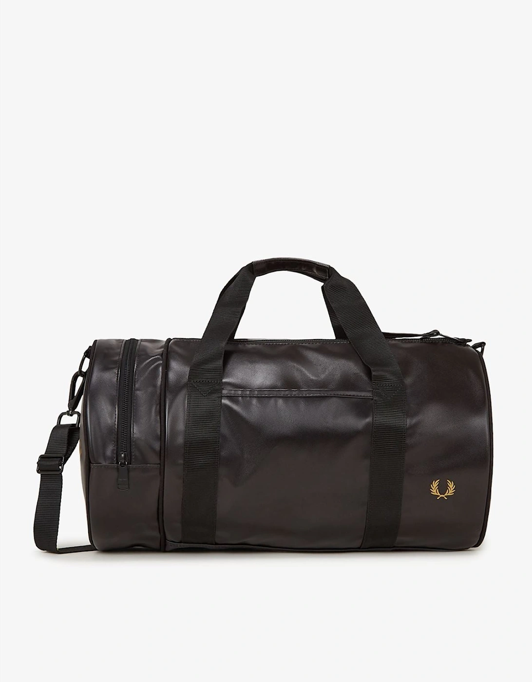 Tonal Classic Barrel Polyester Black/Gold Cross Bag, 5 of 4