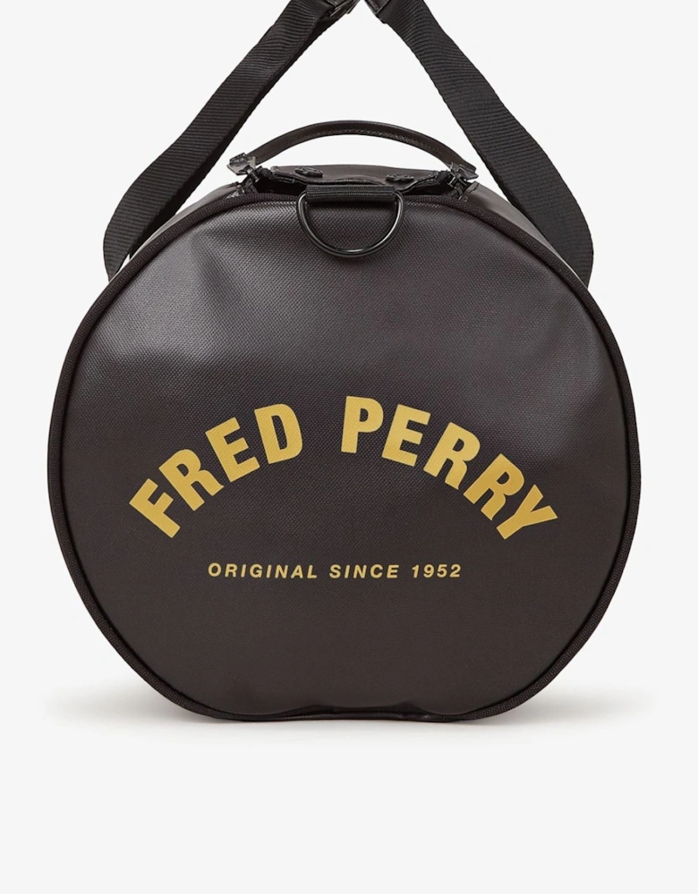 Tonal Classic Barrel Polyester Black/Gold Cross Bag