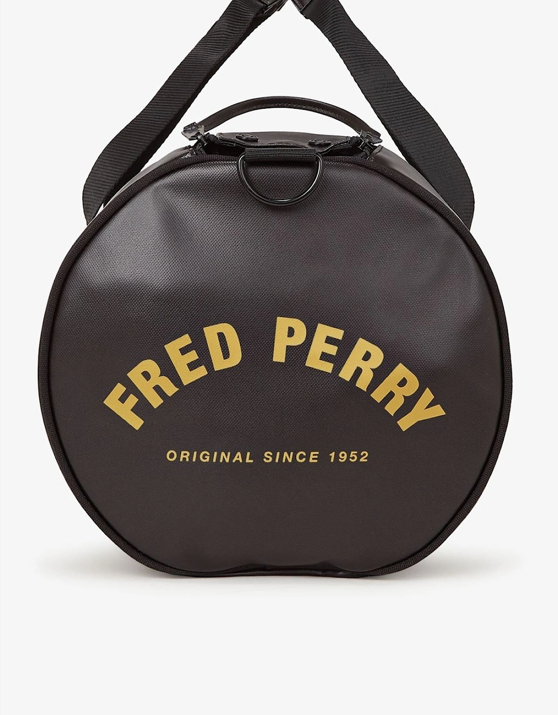 Tonal Classic Barrel Polyester Black/Gold Cross Bag