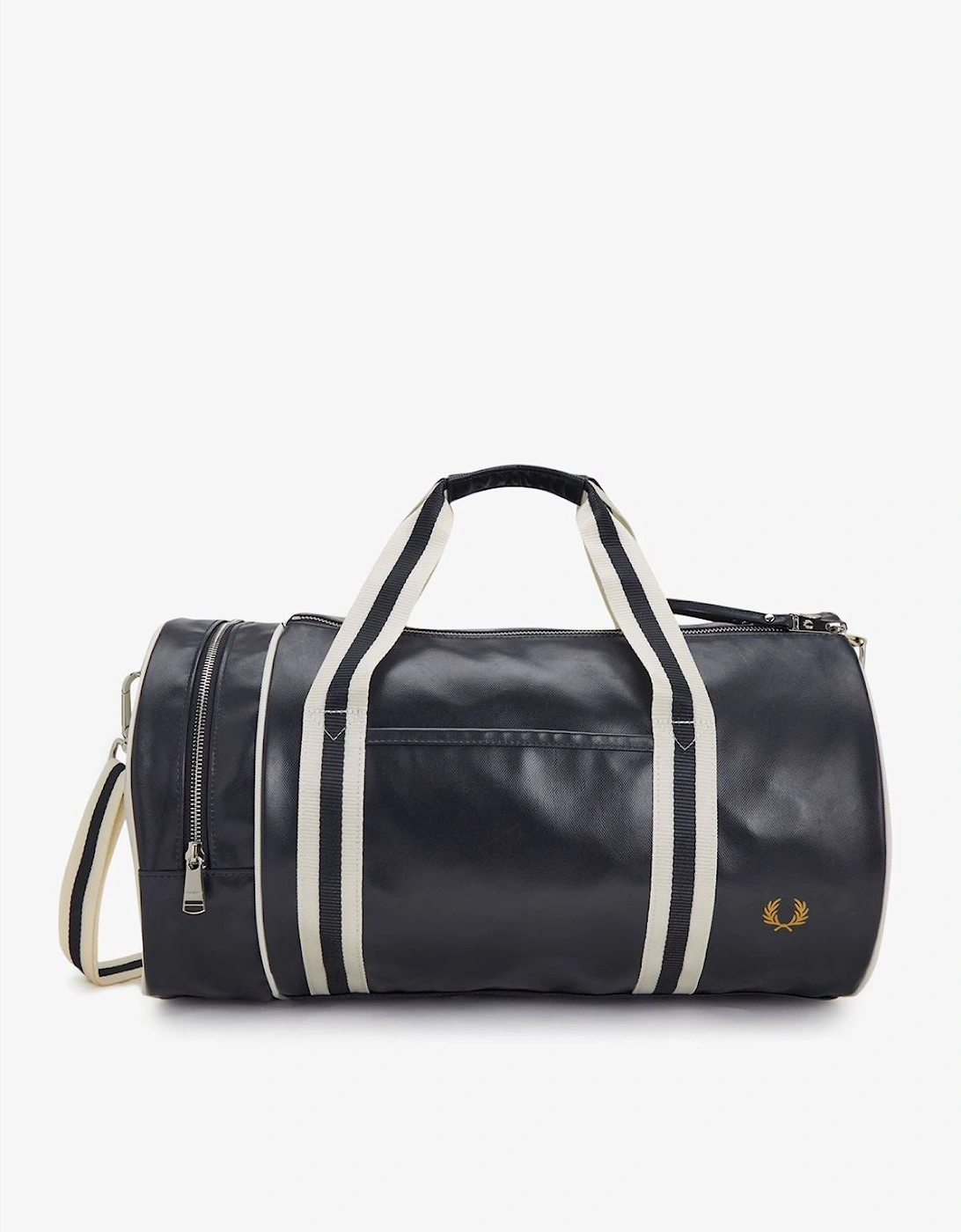 Classic Barrel Polyester Navy/Ecru Cross Bag, 5 of 4
